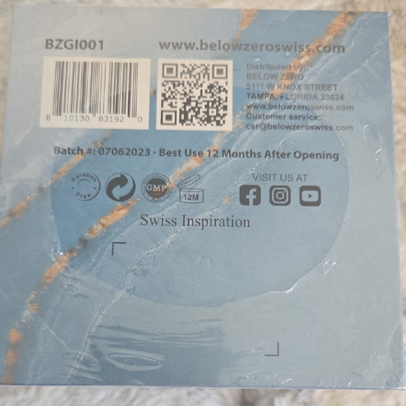 Below Zero Glacier Ice Age Defying Cooling Cream – New With Tags - Picture 2 of 3